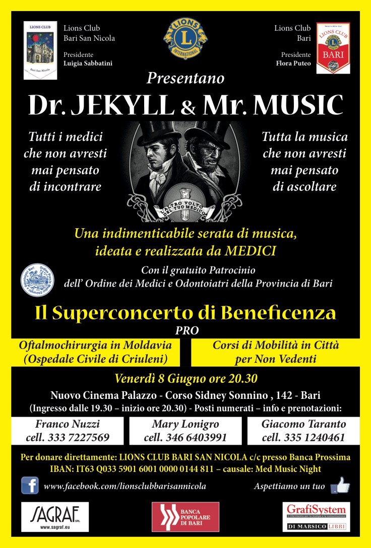 Dr. Jekyll & Mr. Music LOCANDINA